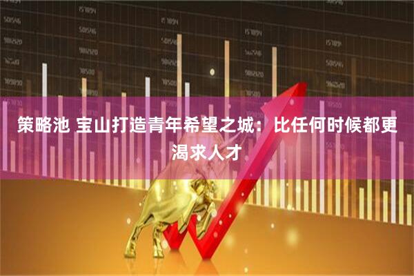 策略池 宝山打造青年希望之城：比任何时候都更渴求人才