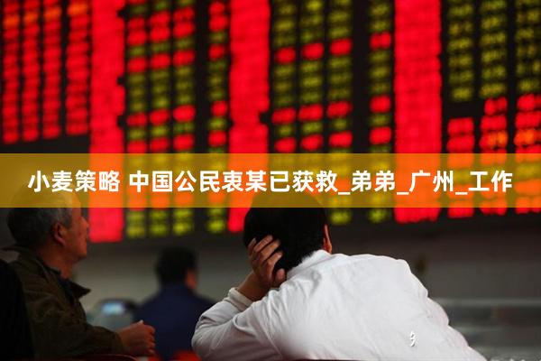 小麦策略 中国公民衷某已获救_弟弟_广州_工作